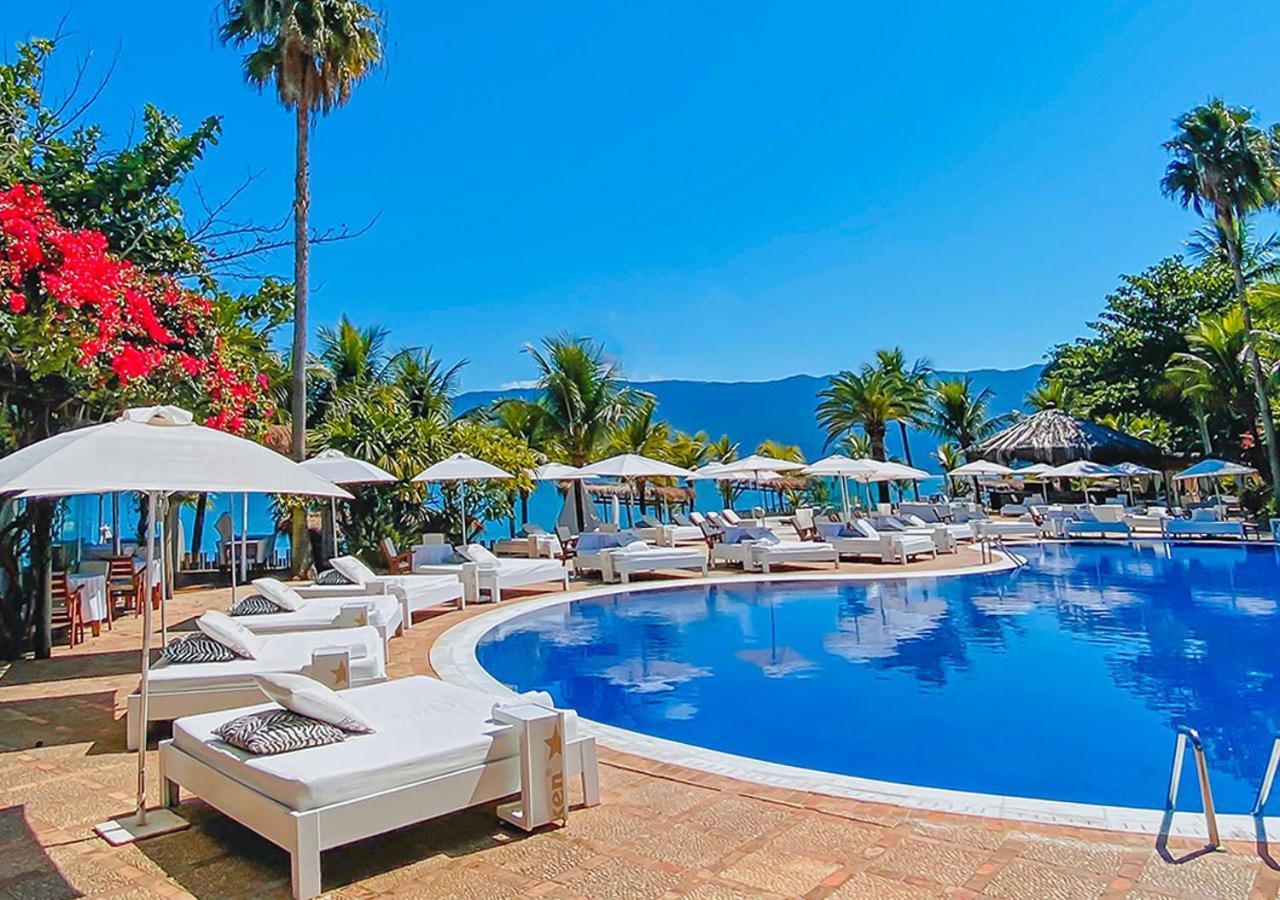 Dpny Beach Hotel & Spa Ilhabela Eksteriør billede The pool at the resort