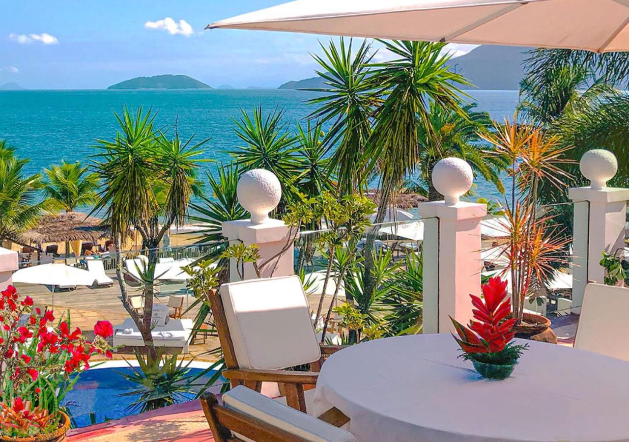 Dpny Beach Hotel & Spa Ilhabela Eksteriør billede View of the beach from the hotel