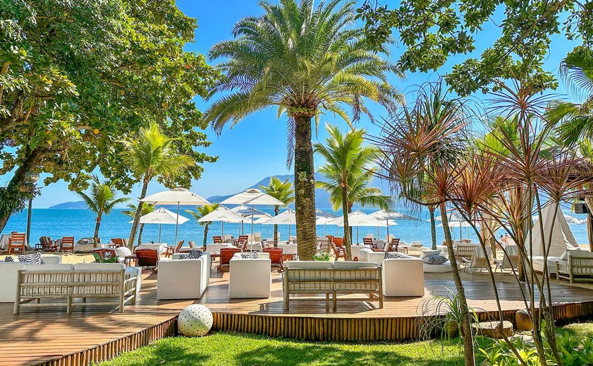 Dpny Beach Hotel & Spa Ilhabela Eksteriør billede Beach at the hotel