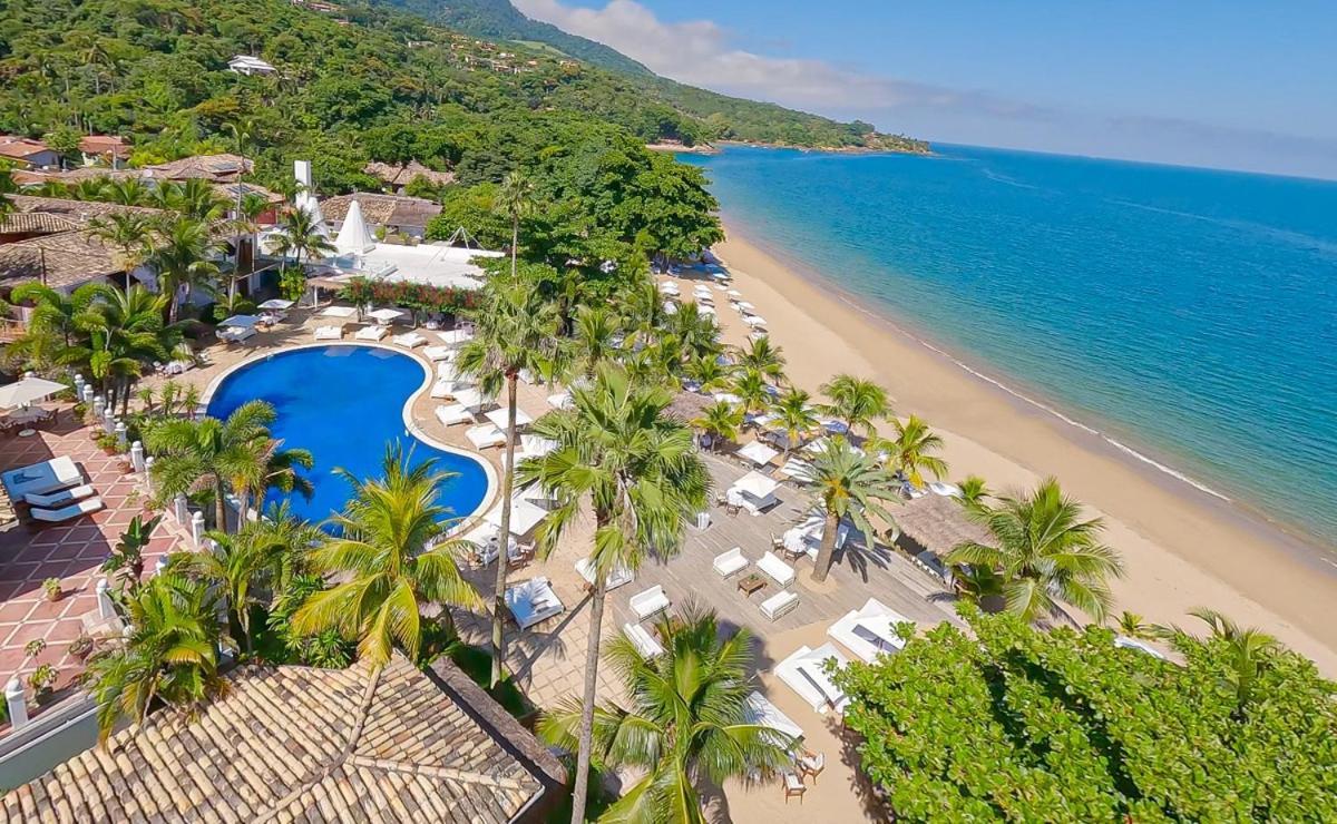 Dpny Beach Hotel & Spa Ilhabela Eksteriør billede Aerial view of the beach