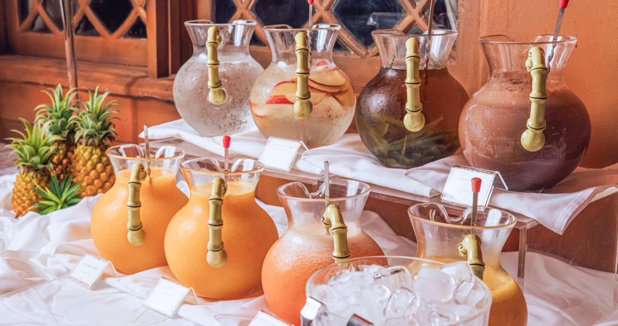 Dpny Beach Hotel & Spa Ilhabela Eksteriør billede Fruit juice